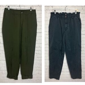 TWO Pairs of Chino Like Pants